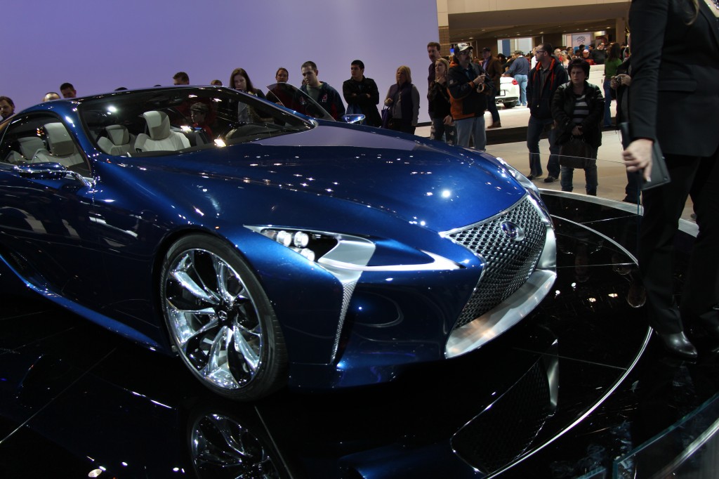 Stunning Lexus concept. At the 2013 Chicago Auto Show.
